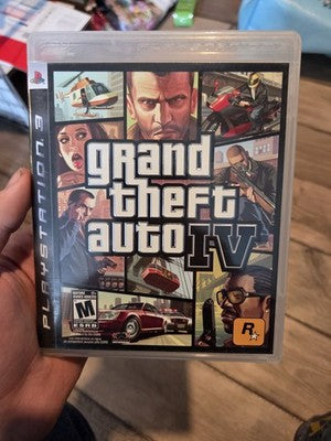 Grand Theft Auto IV (Sony PlayStation 3, 2008) CIB COMPLETE