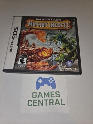 Battle of Giants: Mutant Insects (Nintendo DS, 2010) CIB COMPLETE