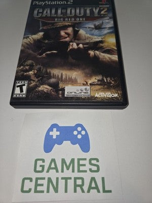 Call of Duty 2 Big Red One (Sony Playstation 2, 2005) CIB COMPLETE