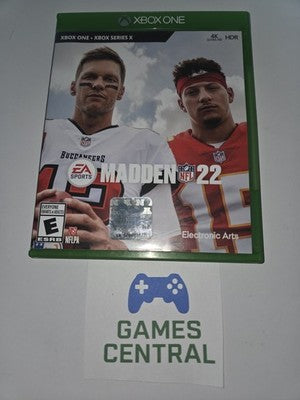 Madden NFL 22 (Microsoft Xbox One, 2021) CIB COMPLETE