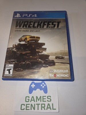 Wreckfest (Sony Playstation 4, 2019) CIB COMPLETE
