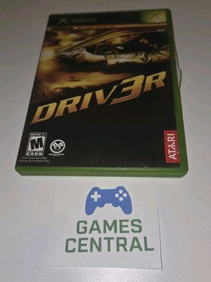 Driver 3 (Microsoft Xbox, 2004) CASE MANUAL ONLY