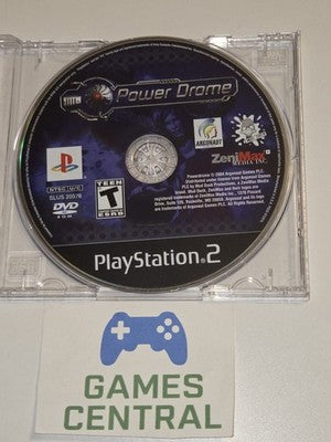 Power Drome (Sony Playstation 2, 2004) DISC ONLY