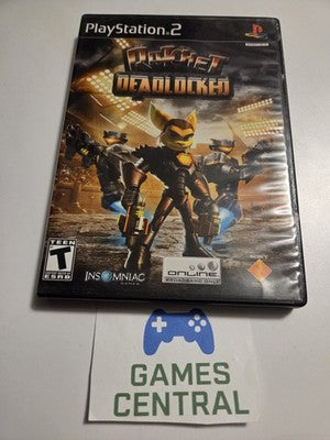 Ratchet Deadlocked (Sony Playstation 2, 2005) NO MANUAL