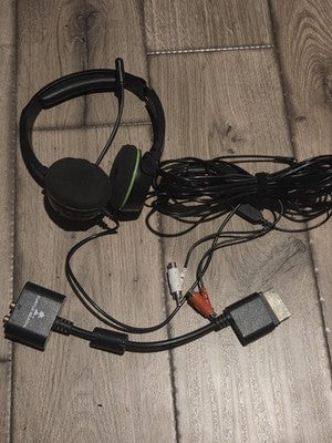 Ear Force Xla Black/Green Headband Headset