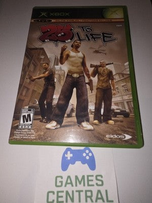 25 to Life (Microsoft Xbox, 2006) NO MANUAL
