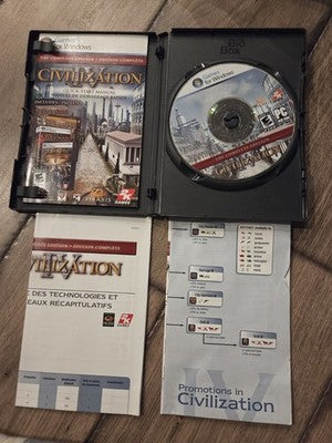 Sid Meier's Civilization IV: The Complete Edition (PC, 2009) CIB COMPLETE