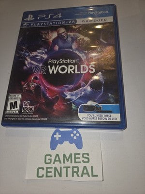 Sony PlayStation VR Worlds (Sony Playstation 4, 2016) CIB COMPLETE