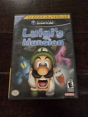 Luigi's Mansion Player's Choice (Nintendo Gamecube, 2001) NO MANUAL