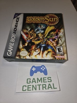 Golden Sun (GameBoy Advance, 2001) CIB COMPLETE WITH BOX