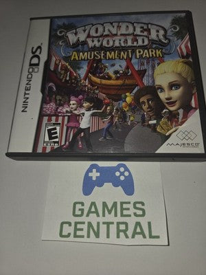 Wonder World Amusement Park (Nintendo DS, 2009) CIB COMPLETE