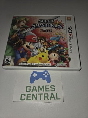Super Smash Bros For Nintendo 3DS (Nintendo 3DS, 2014) CIB COMPLETE
