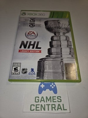 NHL Legacy Edition (Microsoft Xbox 360, 2015) CIB COMPLETE