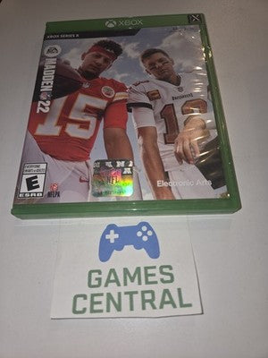 Madden NFL 22 (Microsoft Xbox Series X, 2021) CIB COMPLETE