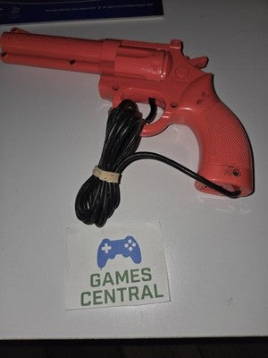 Konami The Justifier Pink Ray Gun Controller CRT TV Only Mega Drive Pink JE510