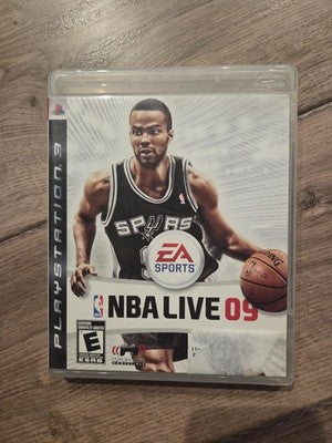 NBA Live 09 (Sony PlayStation 3 PS3, 2008) CIB COMPLETE