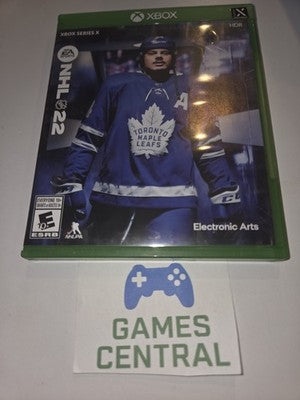 NHL 22 (Microsoft Xbox Series X, 2021) CIB COMPLETE