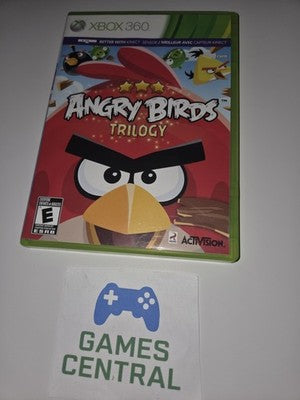 Angry Birds Trilogy (Microsoft Xbox 360, 2012) CIB COMPLETE