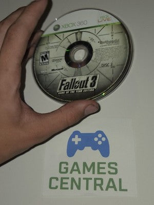 Fallout 3 Game of the Year Edition (Microsoft Xbox 360, 2009) DISC 2 ONLY