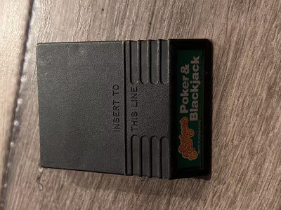 Las Vegas Poker & Blackjack (Mattel Intellivision, 1979) CART ONLY