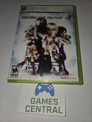 Dead or Alive 4 (Microsoft Xbox 360, 2005) CIB COMPLETE