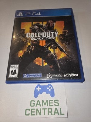 Call of Duty Black Ops IIII 4 (Sony Playstation 4, 2018) CIB COMPLETE
