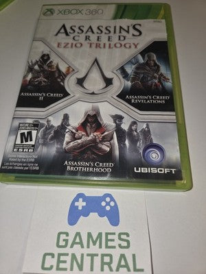 Assassin's Creed: Ezio Trilogy (Microsoft Xbox 360, 2013) CIB COMPLETE