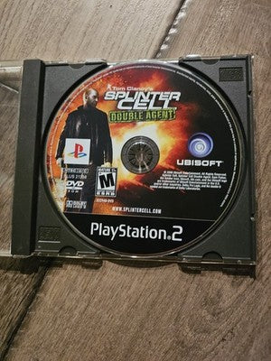 Tom Clancys: Splinter Cell Double Agent (Sony Playstation 2 PS2, 2006) DISC ONLY
