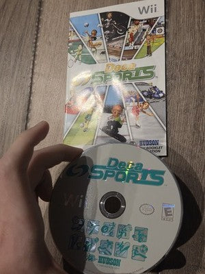 Deca Sports (Nintendo Wii, 2008) DISC + MANUAL ONLY