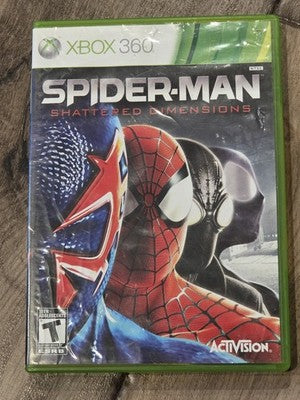 Spider-Man: Shattered Dimensions (Microsoft Xbox 360, 2010) CIB COMPLETE
