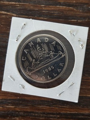 Canada 1985 Proof-Like Voyageur Nickel Dollar