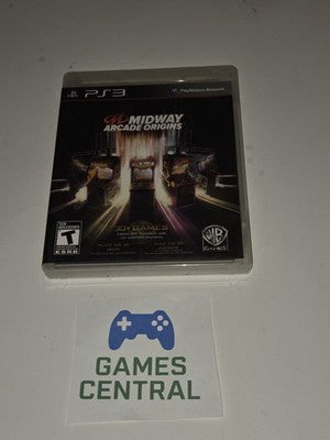 Midway Arcade Origins (Playstation 3, 2012) CIB COMPLETE