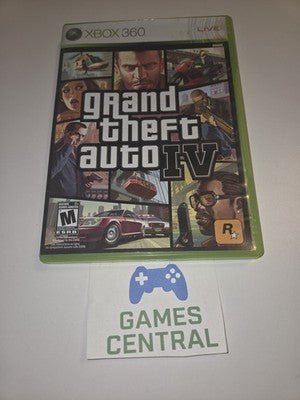 Grand Theft Auto IV (Xbox 360, 2008) ARTWORK ONLY