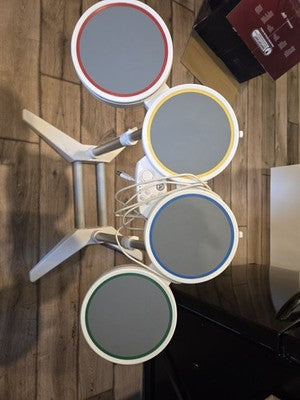 Nintendo Wii Rock Band Wired Drum Set NO PEDAL NO STICK