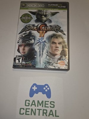 Soul Calibur IV (Microsoft Xbox 360, 2008) CIB COMPLETE