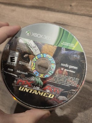 MX Vs. ATV Untamed (Microsoft Xbox 360, 2008) DISC ONLY