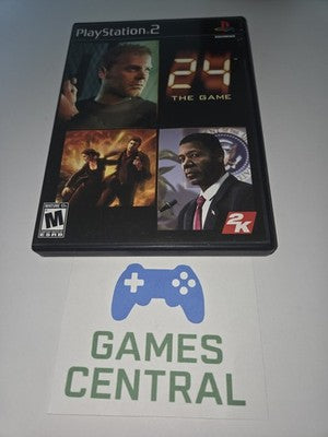 24 the Game (Sony Playstation 2 PS2, 2006) CIB COMPLETE