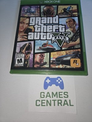Grand Theft Auto V (Microsoft Xbox One, 2014) CIB WITH MAP