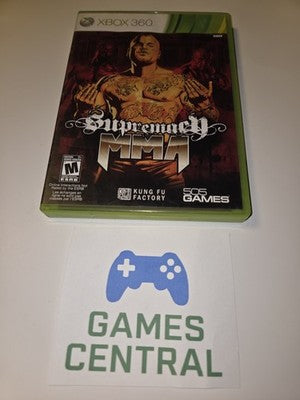 Supremacy MMA (Microsoft Xbox 360, 2011) CIB COMPLETE
