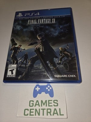 Final Fantasy XV: Day One Edition (Sony Playstation 4, 2016) CIB COMPLETE