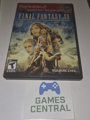 Final Fantasy XII 12 (Sony Playstation 2 PS2, 2006) CIB COMPLETE