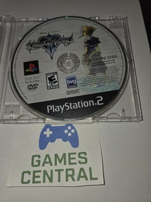 Kingdom Hearts II 2 (Sony Playstation 2, 2006) DISC ONLY