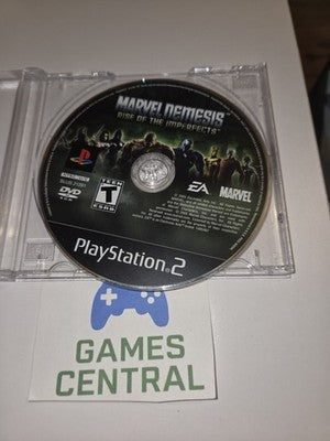 Marvel Nemesis Rise of the Imperfects (Sony Playstation 2, 2005) DISC ONLY