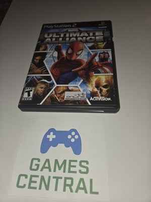 Marvel Ultimate Alliance (Sony Playstation 2, 2006) CIB COMPLETE