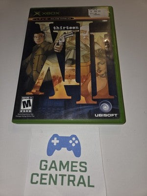 XIII (Microsoft Xbox, 2003) CIB COMPLETE