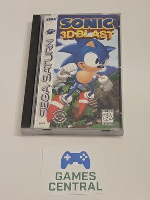 Sonic 3D Blast (Sega Saturn, 1996) CIB COMPLETE IN BOX