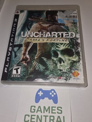 Uncharted Drake's Fortune (Sony Playstation 3, 2007) CIB COMPLETE