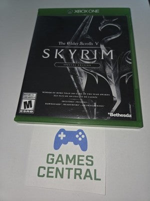 Elder Scrolls V: Skyrim Special Edition (Microsoft Xbox One, 2016) CIB WITH MAP