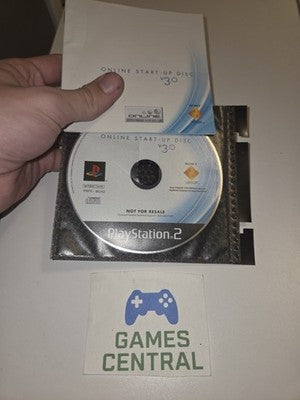 Online Start-Up Disc Ver. 3.0 (Sony Playstation 2 PS2) NO SLIP COVER