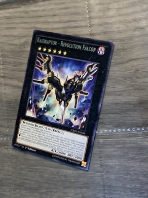 Raidraptor Revolution Falcon  WIRA-EN023 1st Edition YGO NM Wing Raiders